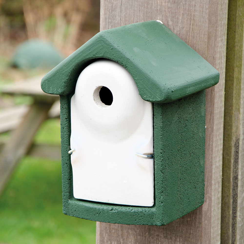 National Trust WoodStone® Green 28mm Nest Box