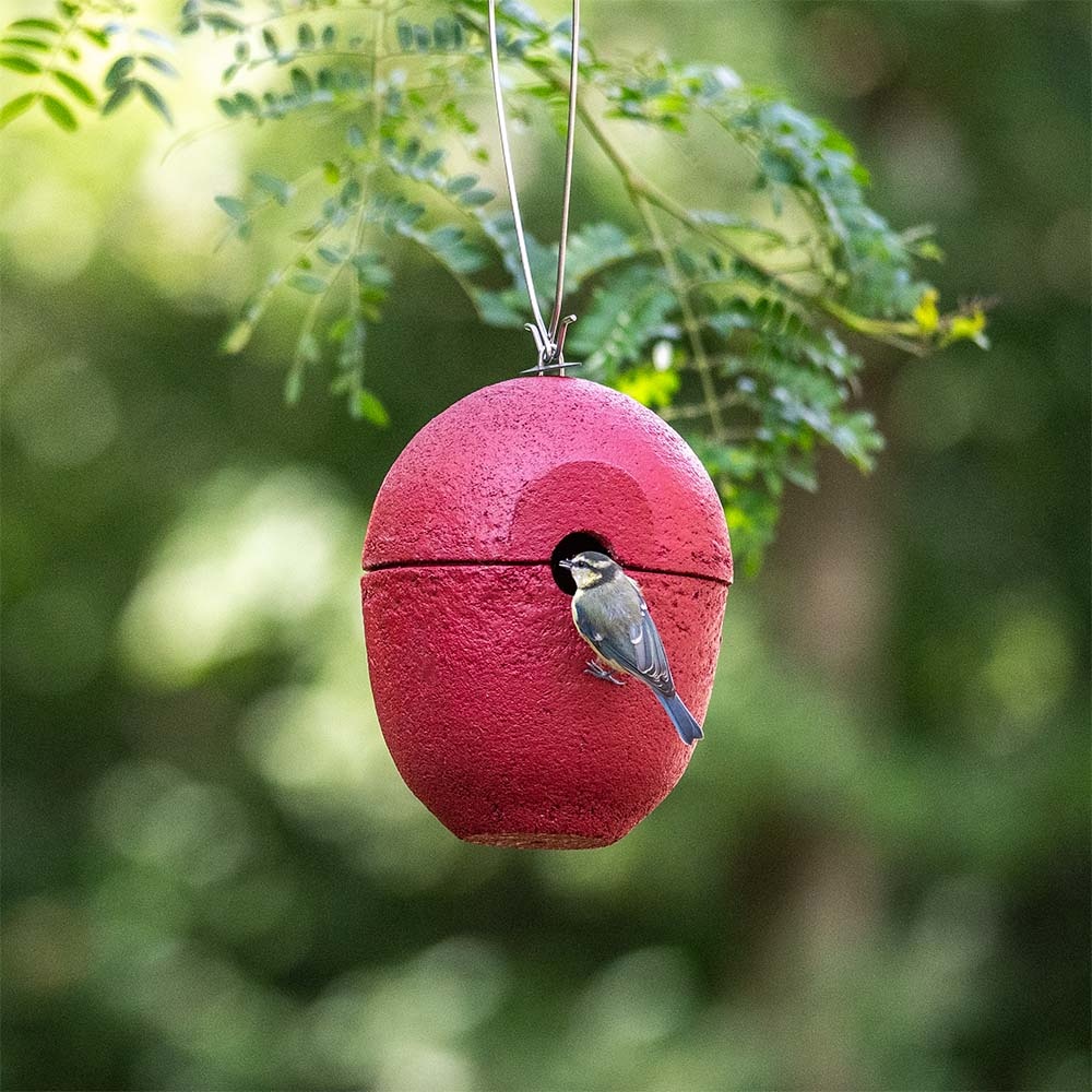 WoodStone® Malaga 32mm Hanging Nest Box (Red)