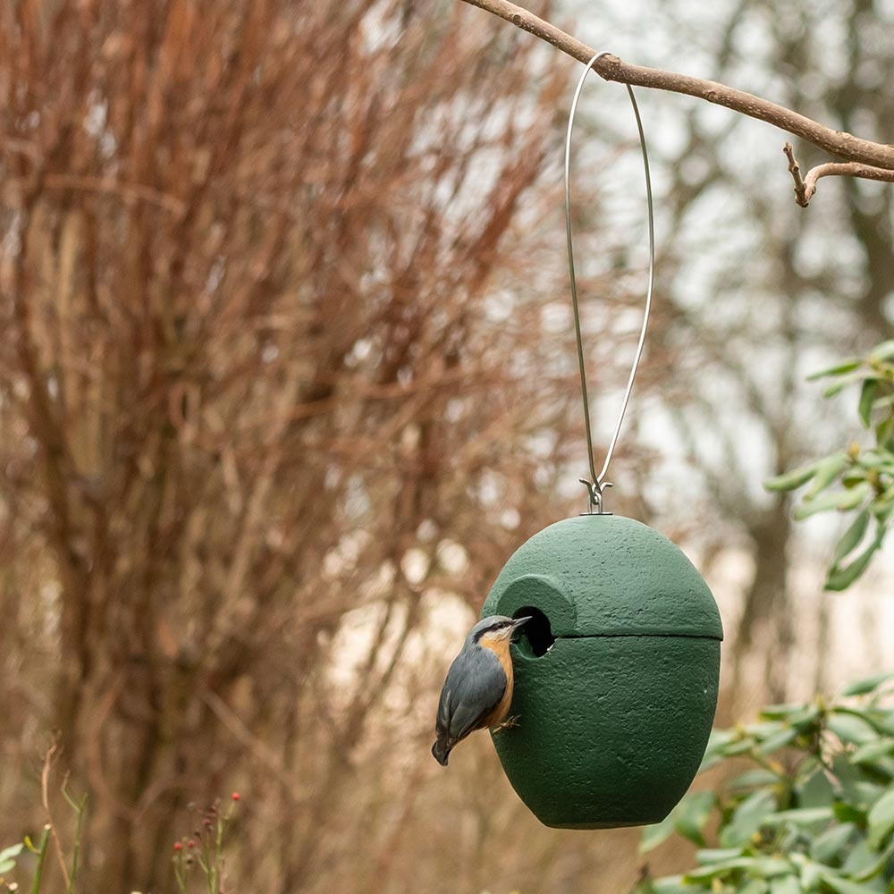 WoodStone® Malaga 32mm Hanging Nest Box (Green)