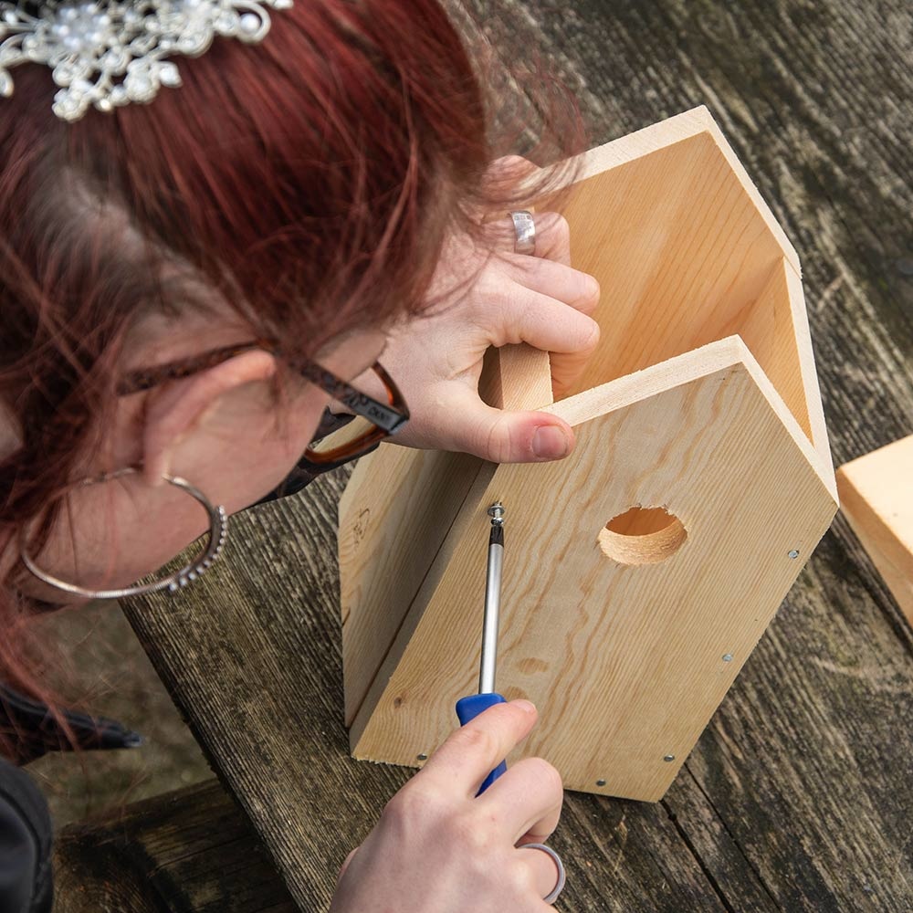 Bouwpakket Nestkast voor mezen 32 mm