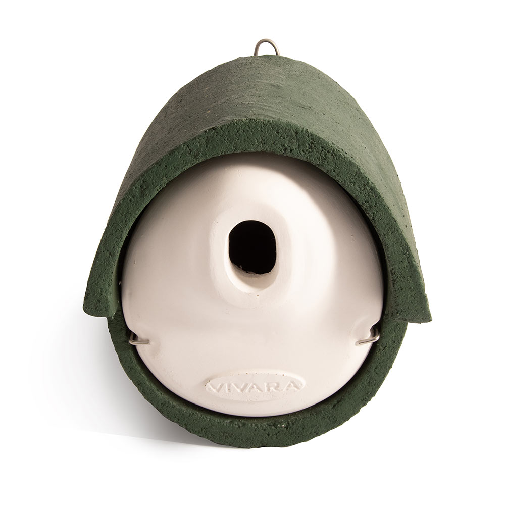 WoodStone® Alicante 32mm Oval Hole Nest Box (Green)