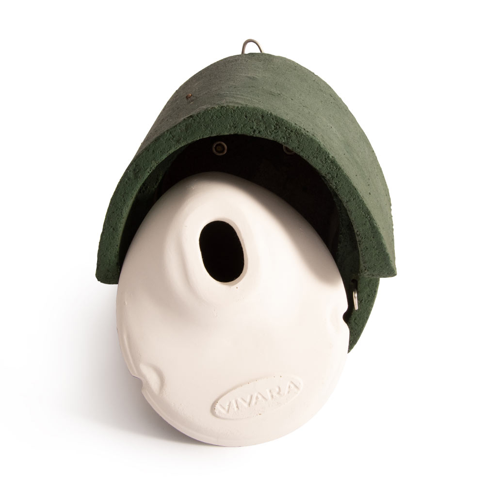 WoodStone® Alicante 32mm Oval Hole Nest Box (Green)