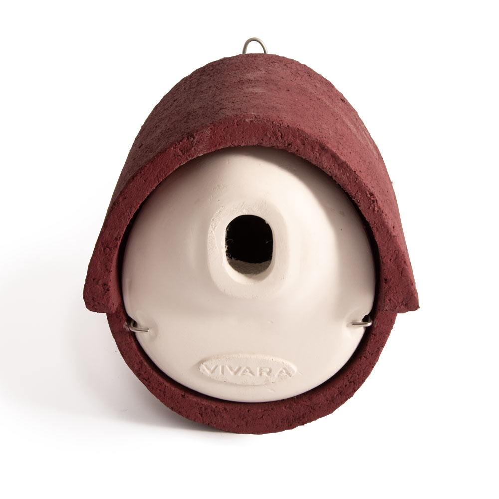 WoodStone® Alicante 32mm Oval Hole Nest Box (Red)