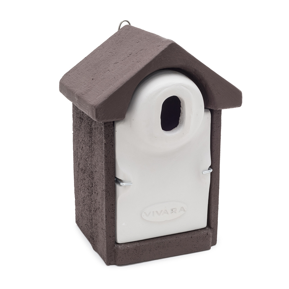 WoodStone® Seville 32mm Oval Hole Nest Box (Brown)