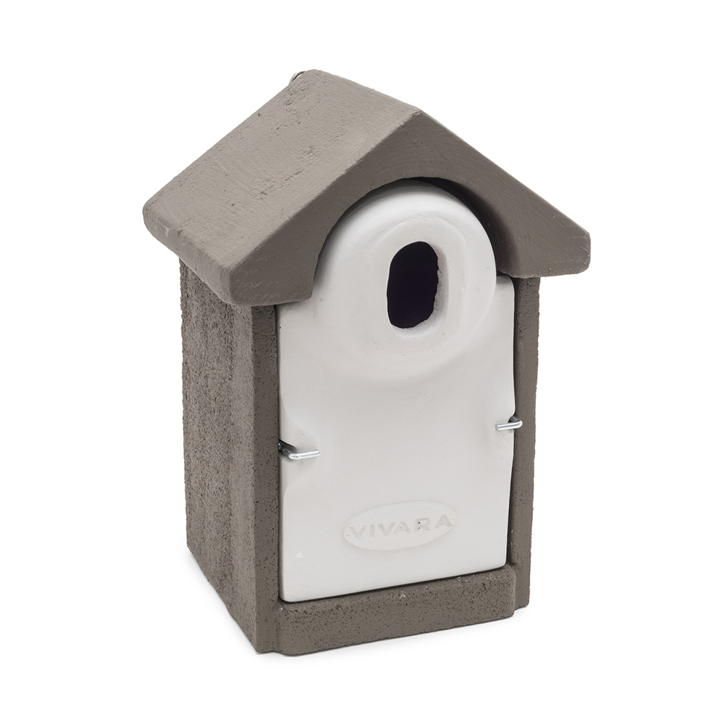 WoodStone® Seville 32mm Oval Hole Nest Box (Grey)