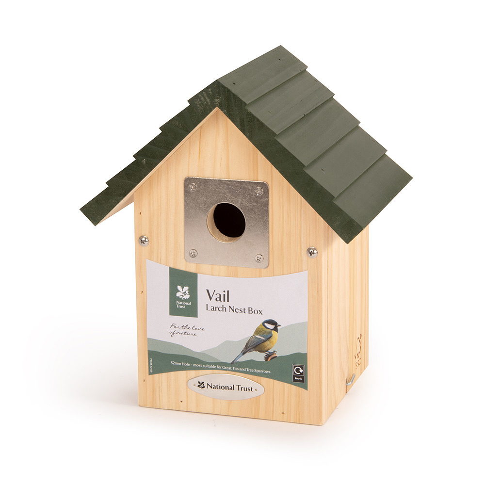 National Trust Vail Larch 32mm Nest Box