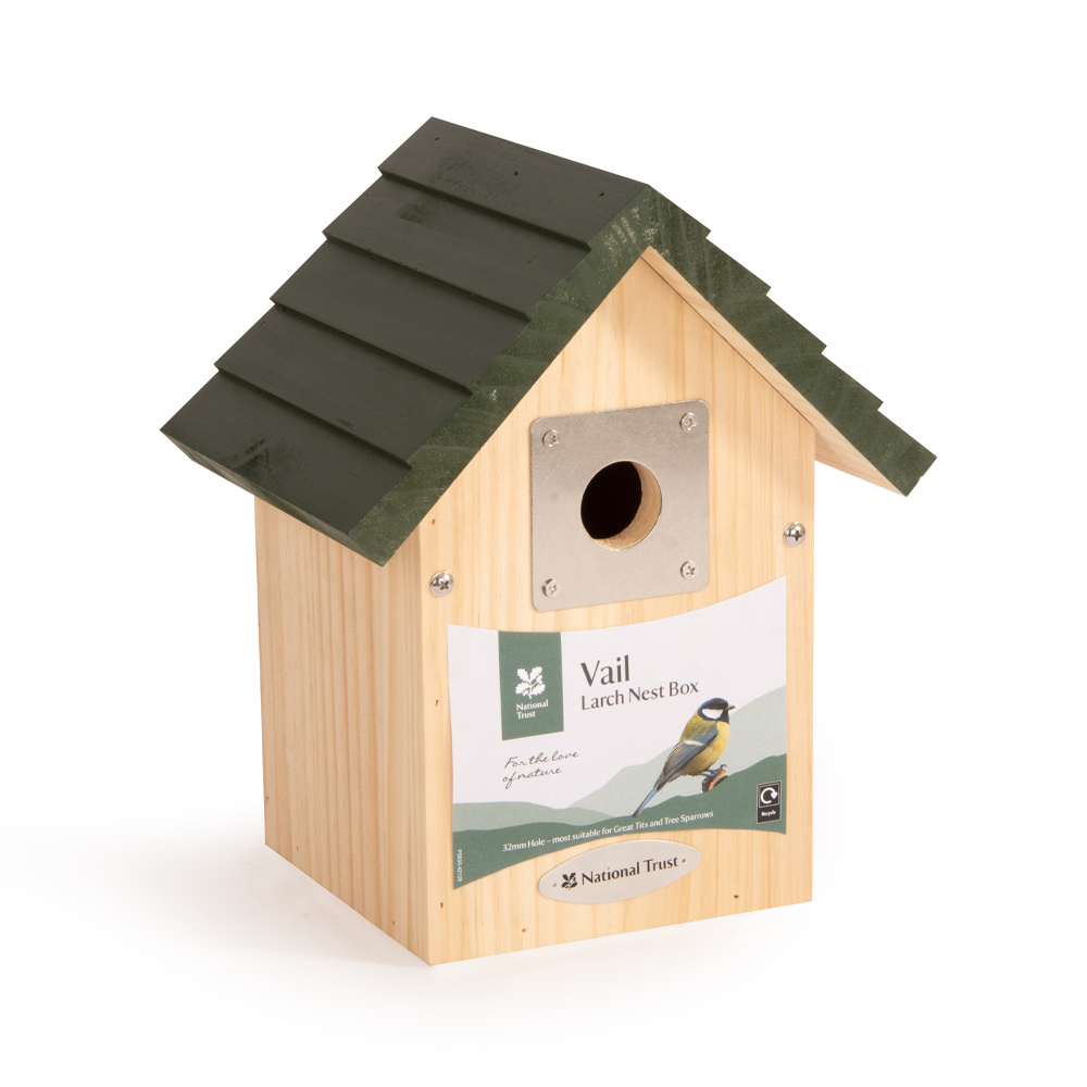 National Trust Vail Larch 32mm Nest Box