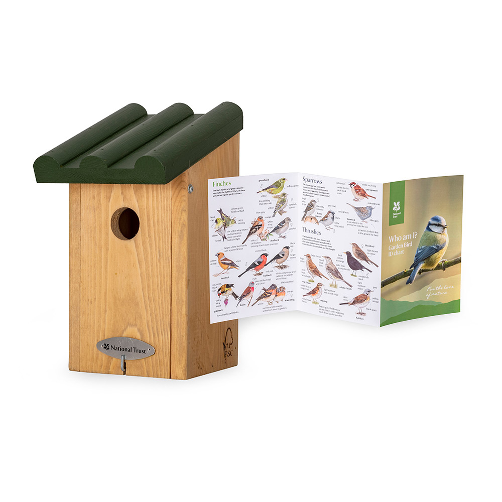 National Trust Great Tit Nest Box 32mm Gift Set