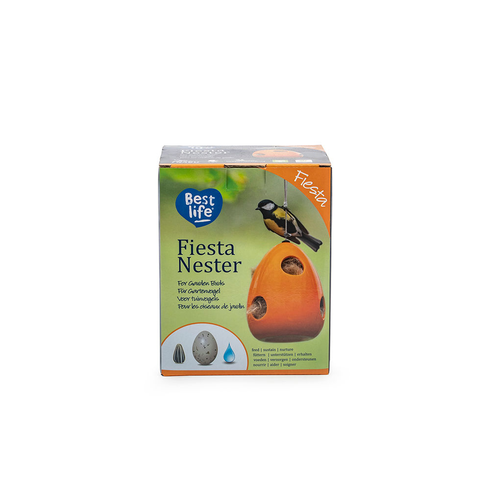 Nistmaterial-Halter „Fiesta”, orange