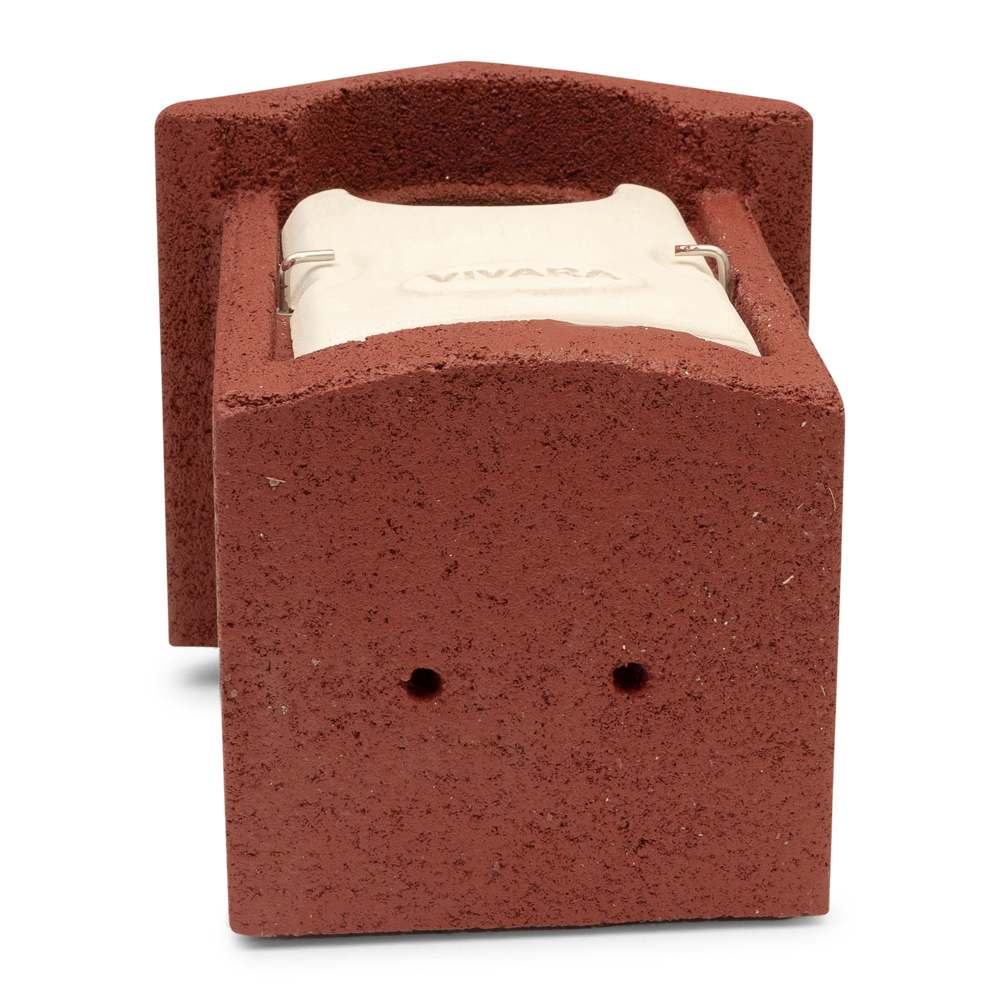 Nichoir ouvert Woodstone Barcelona - Rouge