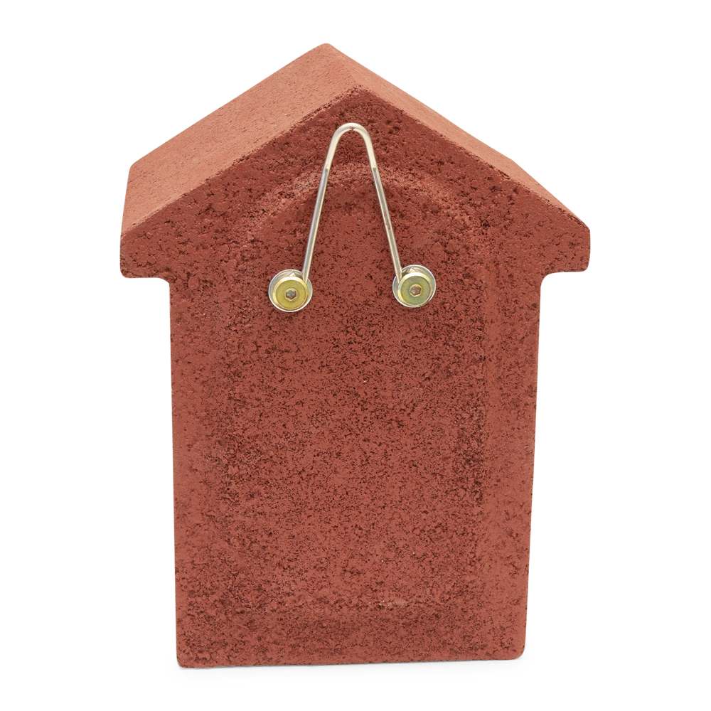 Nichoir ouvert Woodstone Barcelona - Rouge