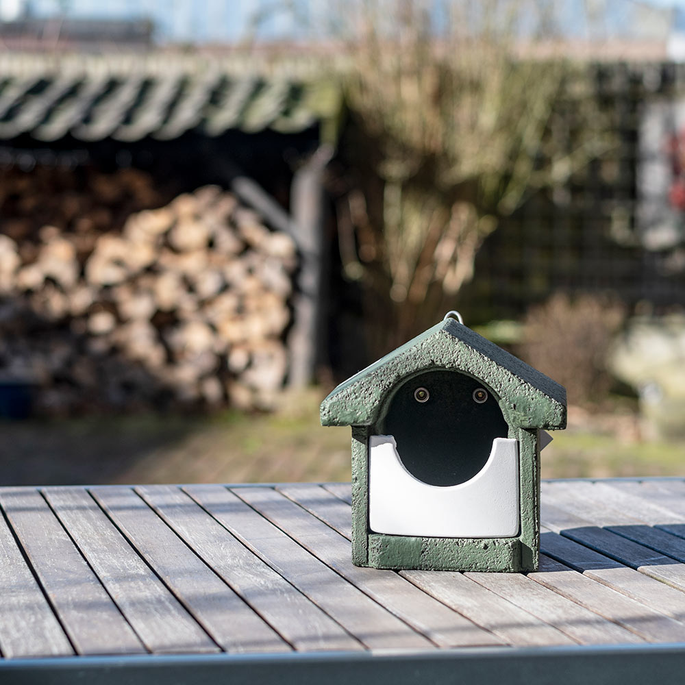 National Trust WoodStone® Green Open Nest Box 