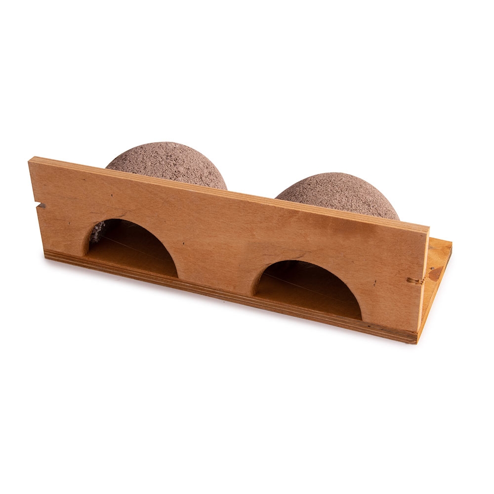 House Martin Double Nesting Cups Plywood