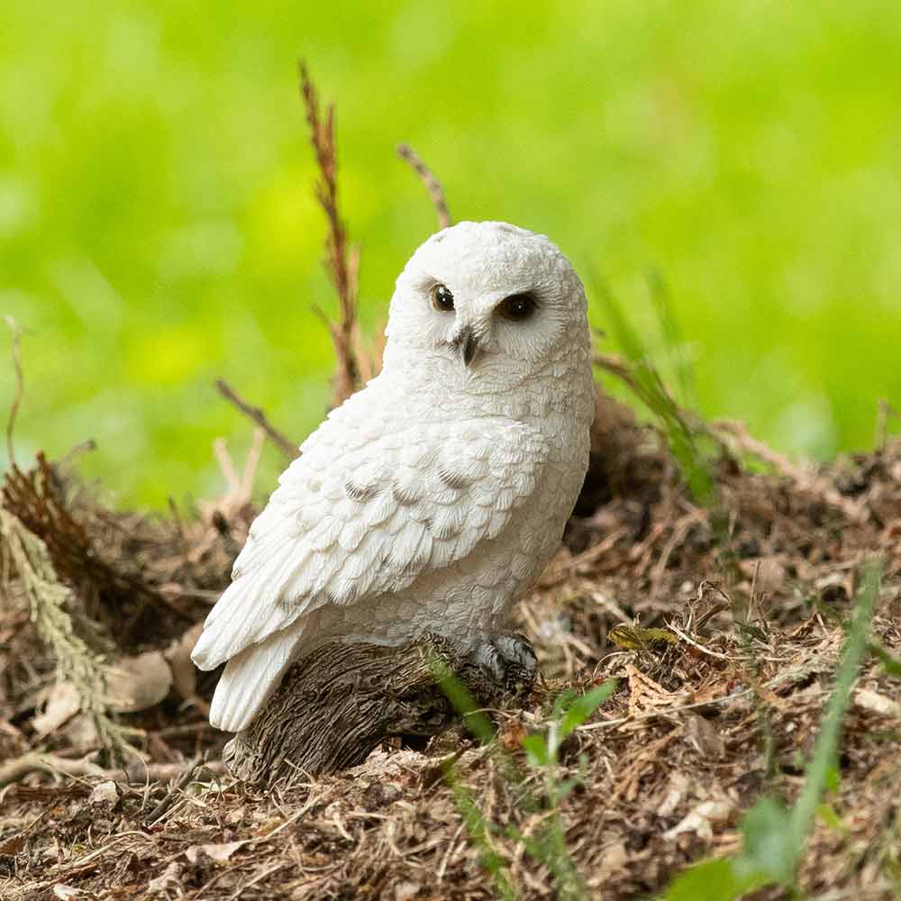 Mini-Schnee-Eule (Polystone)