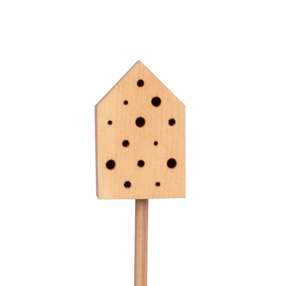 Cuba Mini Insect Houses on poles - 4 Pack