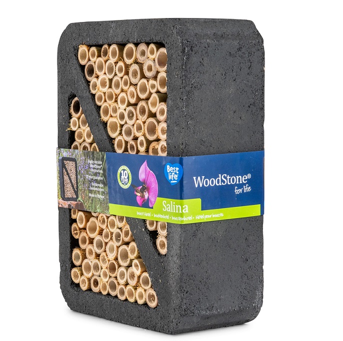 Woodstone Insectenhotel Salina zwart