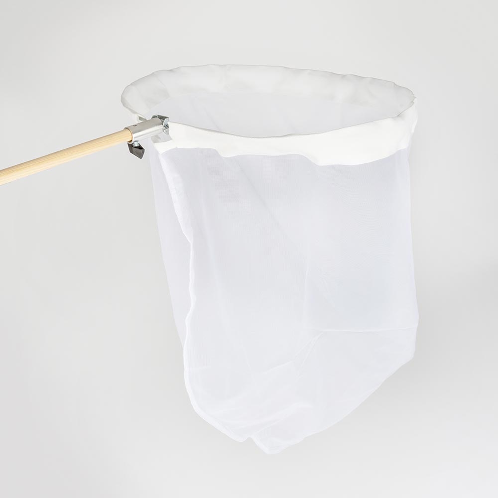 Schmetterlingsnetz weiss 40 cm - aufklappbarer Bügel