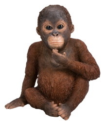 Orang-Utan-Baby (Polystone)