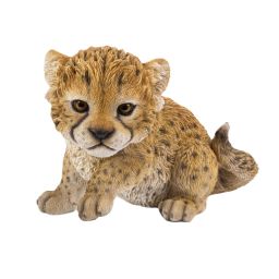 Sitzender Gepard (Polystone)