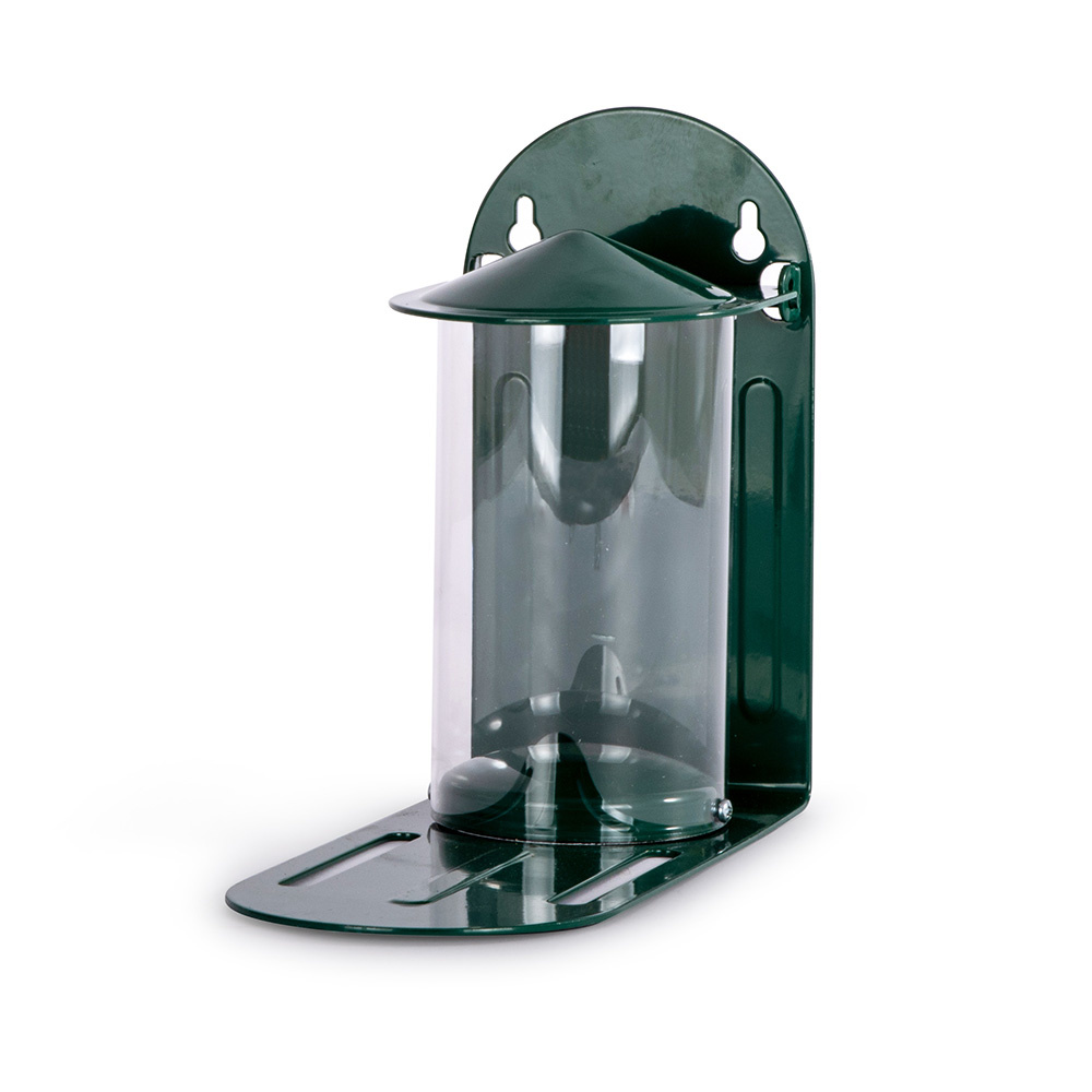 Metal Squirrel Feeder - Green