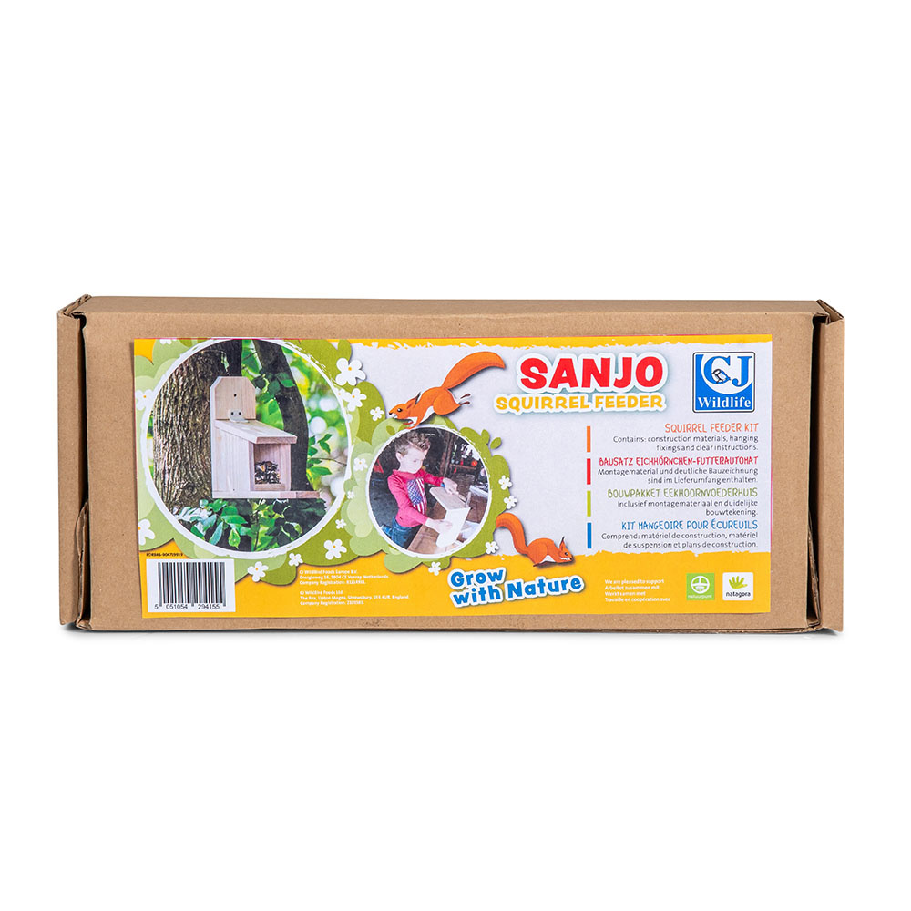 Build-Your-Own Sanjo Squirrel Feeder