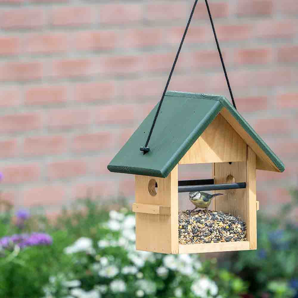 Futterhaus „Breda“ für kleine Vögel, zum Aufhängen