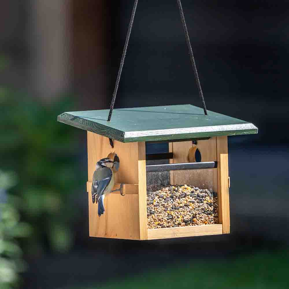 Futterhaus „Eindhoven“ für kleine Vögel, zum Aufhängen