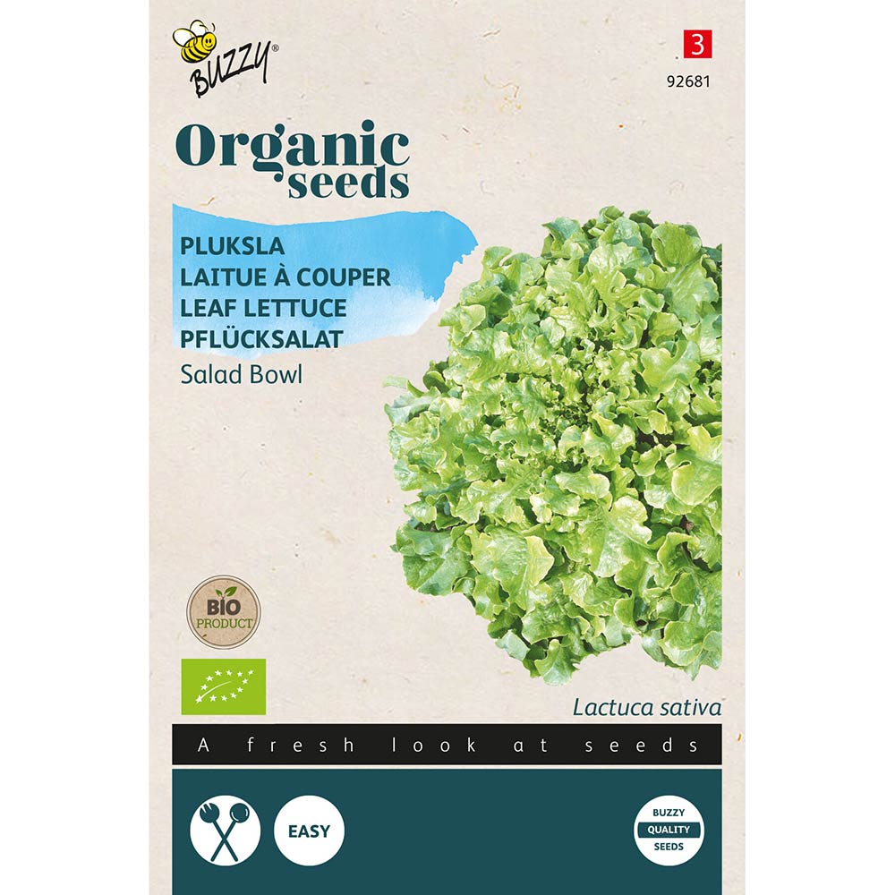 Buzzy® frø - Bladesalat Salad Bowl