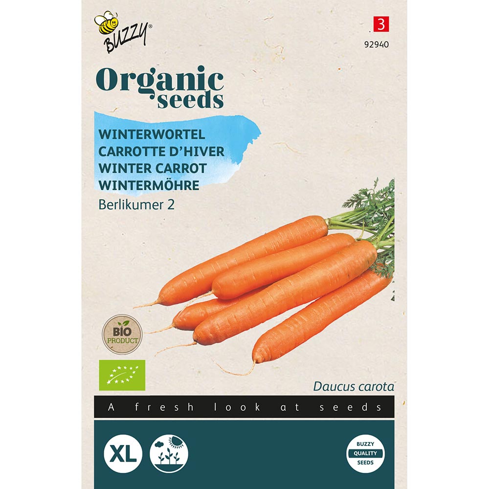 Buzzy® frø - Gulerødder Berlicum 2