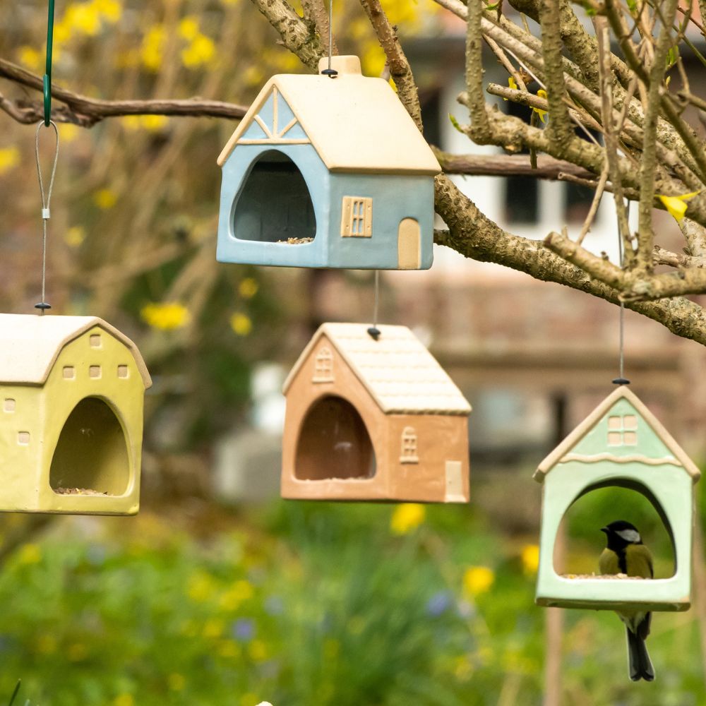 Suvila Bird Feeding Houses - Bundle of 4